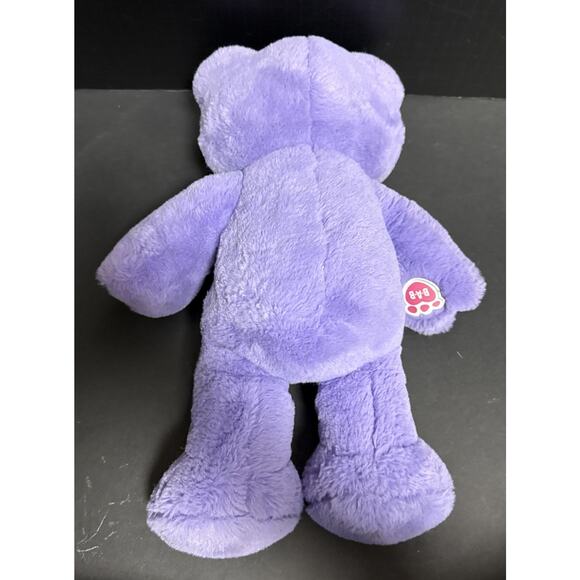 Build-A-Bear Workshop Violet Frog Plush Purple Soft Toy Stuffed Animal Sound - Picture 2 of 6